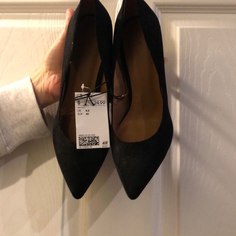 Black high heels